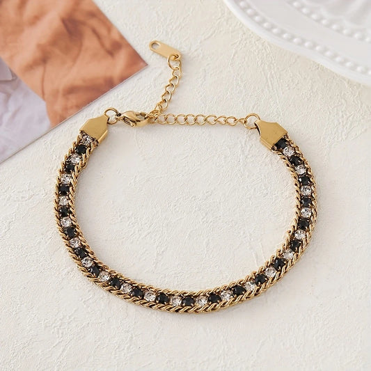 Bella Double Shade Zircon Bracelet