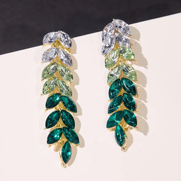 Leaf-Dangle Earrings