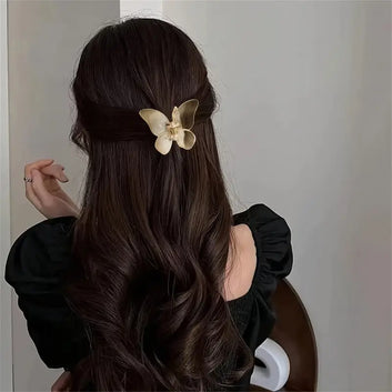 Butterfly Hair Claw Clips